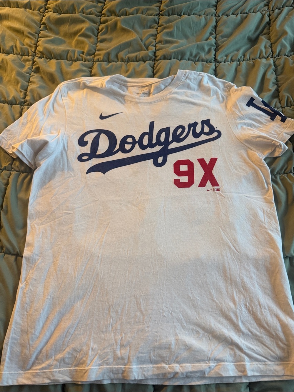 Dodgers 9x champions t shirt